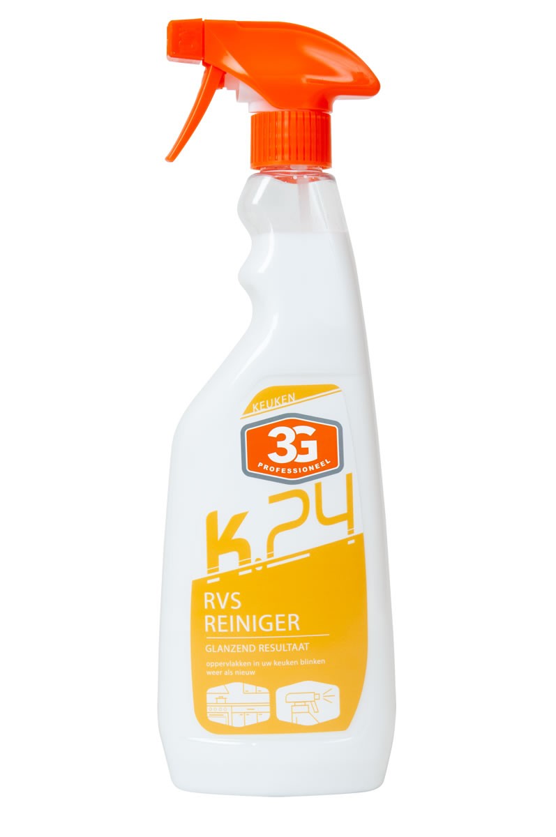 RVS-reiniger ontvetter spray 750ml RFU